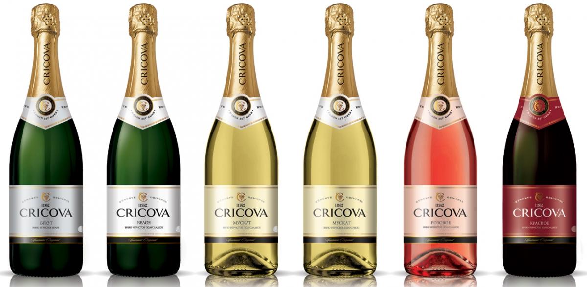 Cricova sparkling wines 