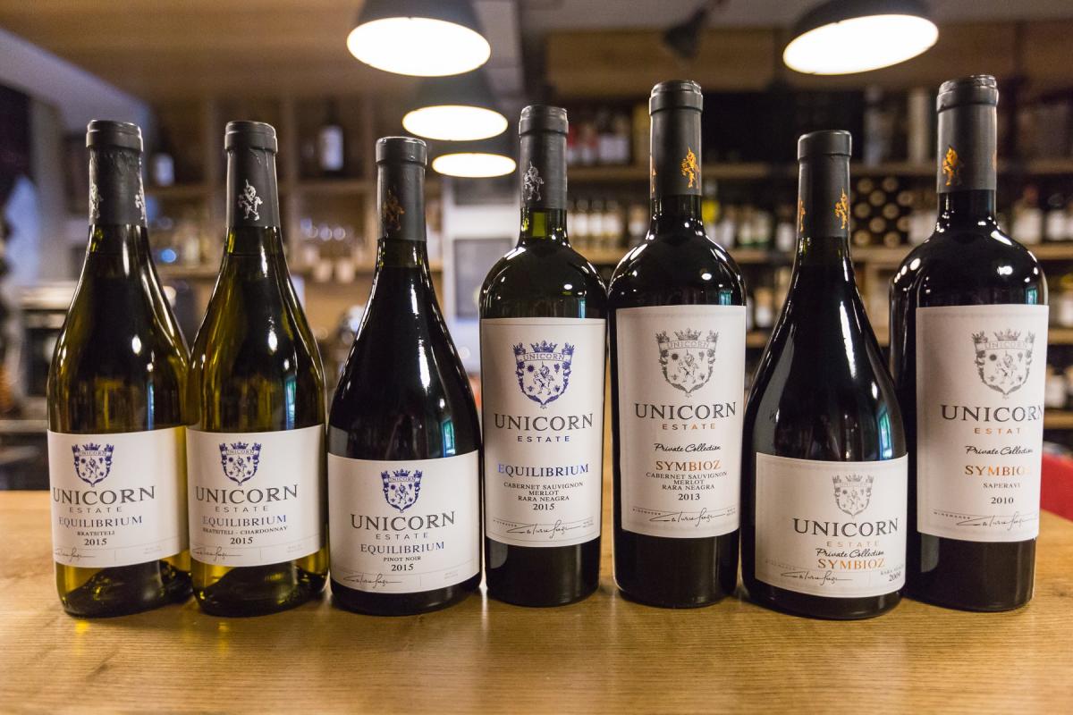  вина Unicorn Winery Moldova в винотеке